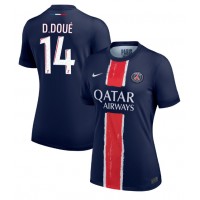 Paris Saint-Germain Desire Doue #14 Domáci Ženy futbalový dres 2024-25 Krátky Rukáv